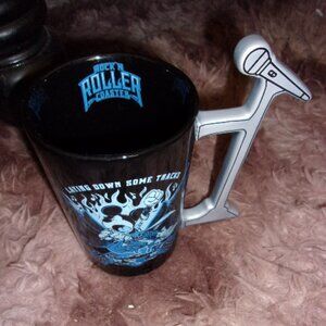 Disney parks rockin roller coaster mug laying down some tracks New